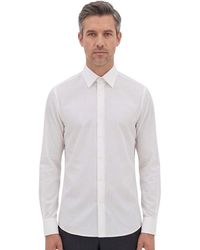 BOSS - Regular Solid Shirt - Lyst