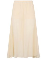Chloé - Silk Pants - Lyst