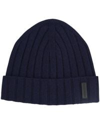 Emporio Armani - Knitted Beanie Cap - Lyst