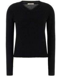 Fendi - Round Neck Sweater - Lyst