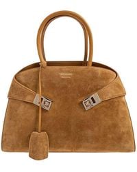 Ferragamo - Hug Small Satchel - Lyst