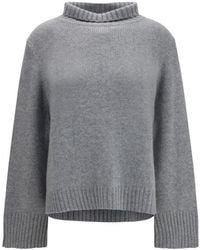Allude - Turtle Neck Sweater - Lyst