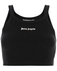 Palm Angels - Sleeveless Tops - Lyst