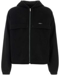 Prada - Logo Hood Jacket - Lyst