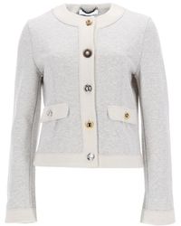 Moschino - Cardigan With Buttons Cotton Jumpers - Lyst