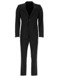 Prada - Midnight Blue Wool Blend Suit - Lyst
