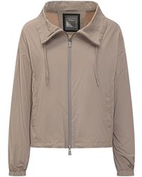 Herno - Solid Shirt Collar Jacket - Lyst