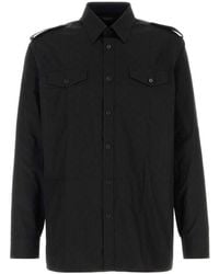 Gucci - Regular Solid Shirt - Lyst