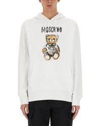 Moschino - Graphic Hood Sweatshirts - Lyst