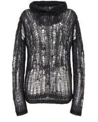Rick Owens - Spider Hoodie' Hooded Sweater - Lyst