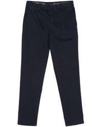 Luigi Bianchi - Trousers With Logo - Lyst