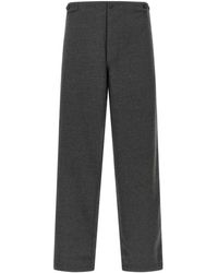 Cellar Door - Straight Flat Front Pants - Lyst