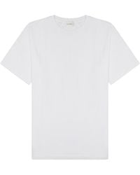 Closed - Solid Crew Neck T-Shirt - Lyst