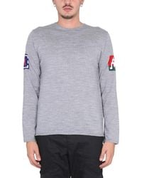Comme des Garçons - Intarsia Knit Sweater - Lyst