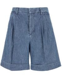 Valentino - Solid Shorts - Lyst