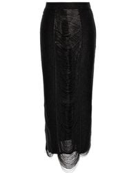 McQueen - Armor Stitch Skirt - Lyst