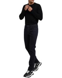 BOSS - Dark Mid Rise Jeans - Lyst