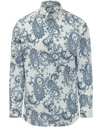 Etro - Regular Paisley Shirt - Lyst