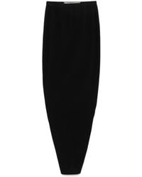 Rick Owens - Soft Pillar Long Skirt - Lyst