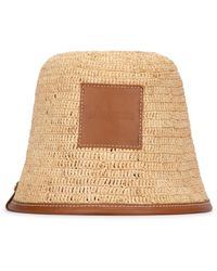 Jacquemus - Raffia Bucket Hat - Lyst