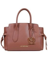 Love Moschino - Logo Large Satchel - Lyst