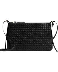 Bottega Veneta - Intrecciato Piccolo Medium Crossbody Bag - Lyst