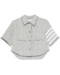 Thom Browne - Cotton Blend Shirt - Lyst