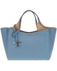 Tod's - Logo Small Tote - Lyst