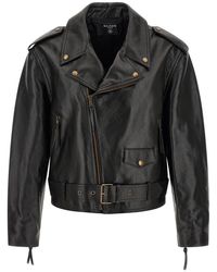 Balmain - Biker Jacket - Lyst