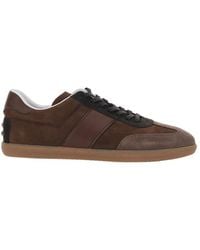 Tod's - Leather Low Top Sneaker - Lyst