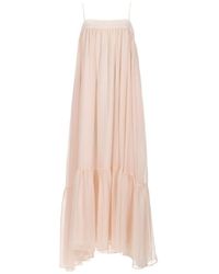 ROTATE BIRGER CHRISTENSEN - Light Square Neck Maxi Dress - Lyst