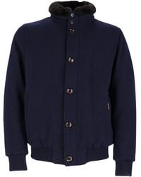 Moorer - Mock Collar Jacket - Lyst