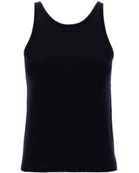 Max Mara - Solid Round Neck Top - Lyst