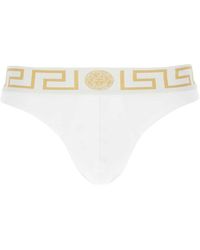 Versace - Cotton Thongs - Lyst