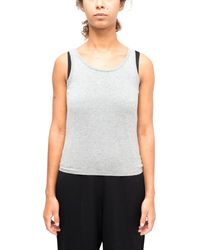 LA ROSE - Round Neck Top - Lyst