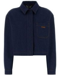 Fendi - Denim Jacket - Lyst