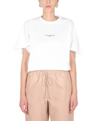 Stella McCartney - Logo Crew Neck T-Shirt - Lyst