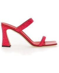 Giuseppe Zanotti - Fuchsia Slip On Heels - Lyst