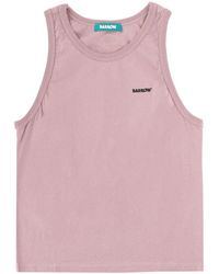 Barrow - Logo Tank Top - Lyst