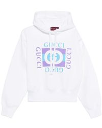 Gucci - Hooded Sweatshirt With Print - Lyst