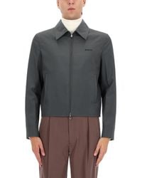 Gucci - Dark Zip-Up Jacket - Lyst