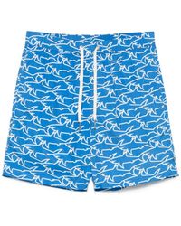 Paul & Shark - Printed Swim Shorts - Lyst