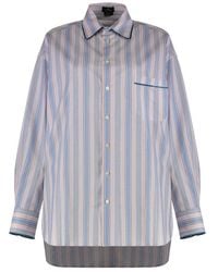 Etro - Light Stripes Shirt - Lyst