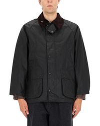 Barbour - Solid Shirt Collar Jacket - Lyst