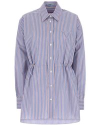 Prada - Regular Stripes Shirt - Lyst