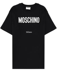Moschino - Logo Crew Neck T-Shirt - Lyst