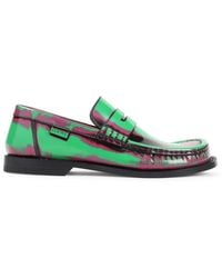 Loewe - Multi Color Slip On Loafers - Lyst