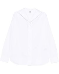 TOTEME - Cotton Shirt - Lyst