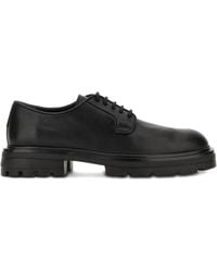 Hogan - Leather Lace Up Shoes - Lyst