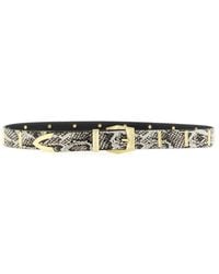 Pinko - Animal Print Belt - Lyst